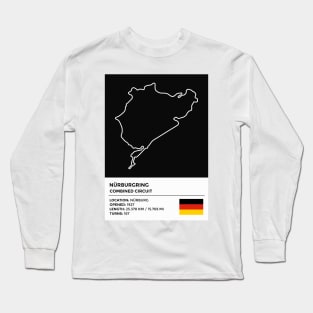 Nürburgring - Combined Circuit [info] Long Sleeve T-Shirt